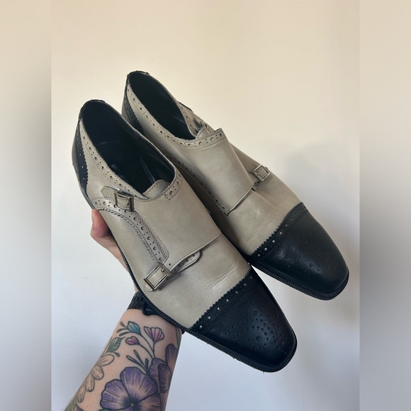 Girotti MEN'S DERBY SHOES 5370 Size 44 (US 11) - Picture 2 of 10